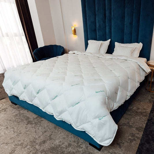 Pilota Aloe Vera iarna 140x210 - Lux Medicinala Matlasata