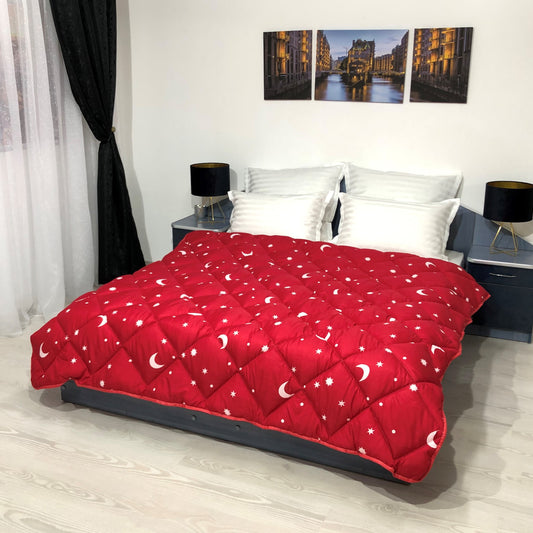 Pilota LunaStele iarna 140x210 - Lux Medicinala Matlasata Rosie